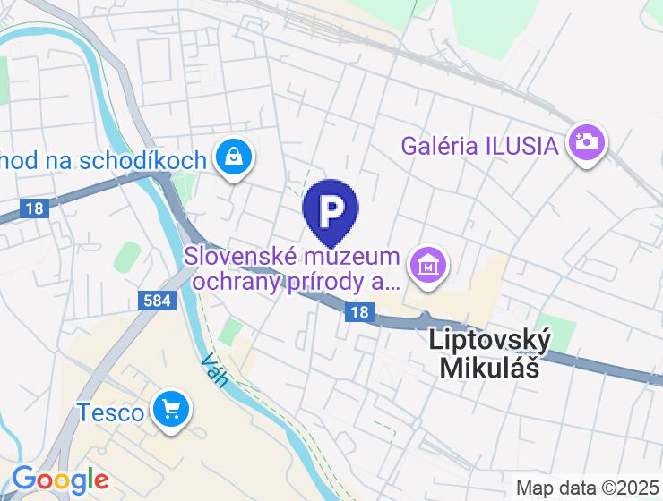 Prenájom garáže na ulici Textilná v Liptovskom Mikuláši