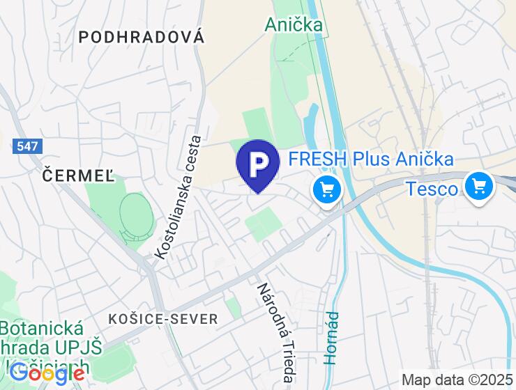 Prenájom garáže na Vodárenskej ulici - Košice