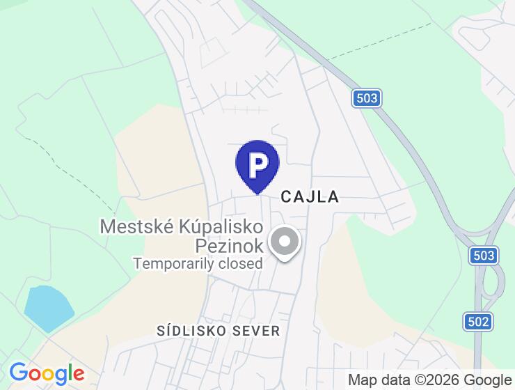 Prenájom garáže s automatickou bránou v Pezinku