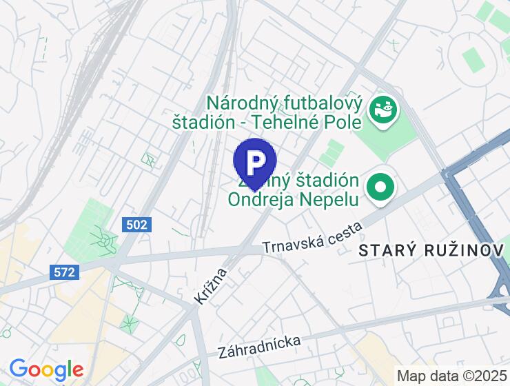Prenájom garáže s elektrickou bránou na Moravskej ulici