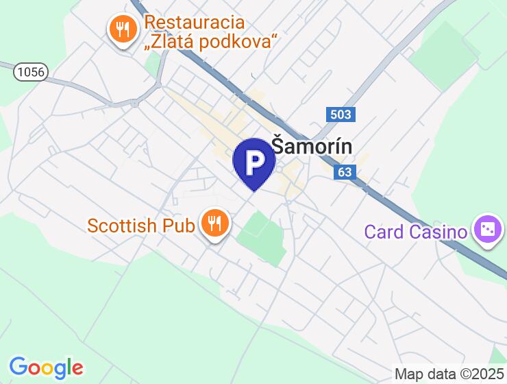 Prenájom garáže s elektrickou bránou v Šamoríne