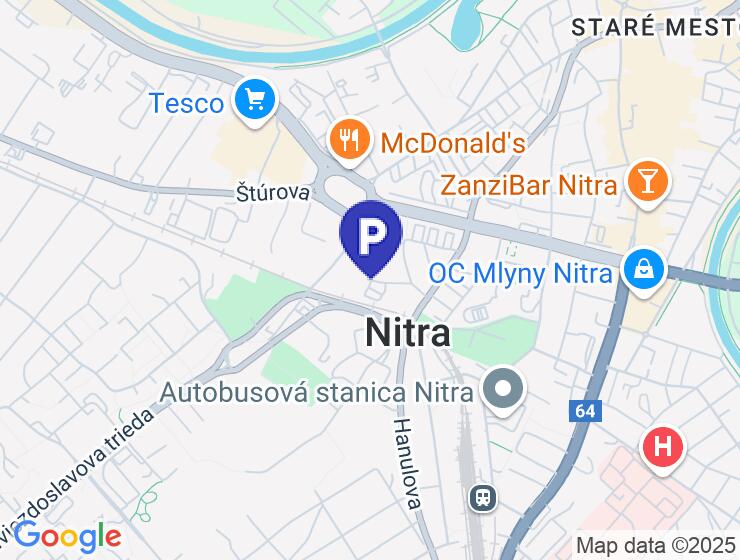 Prenájom garáže s elektrinou na Fabrickej ulici v Nitre