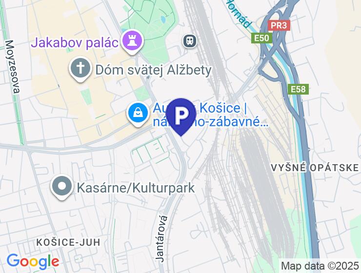Prenájom garáže s elektrinou na Fibichovej ulici v Košiciach
