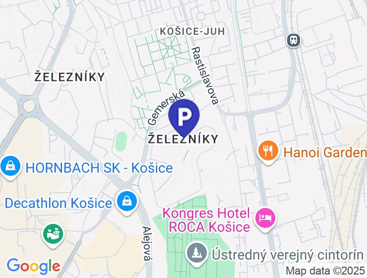 Prenájom garáže s elektrinou na Krakovskej ulici