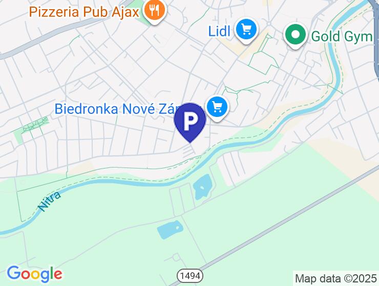 Prenájom garáže s elektrinou na Lesnej ulici v Nových Zámkoch