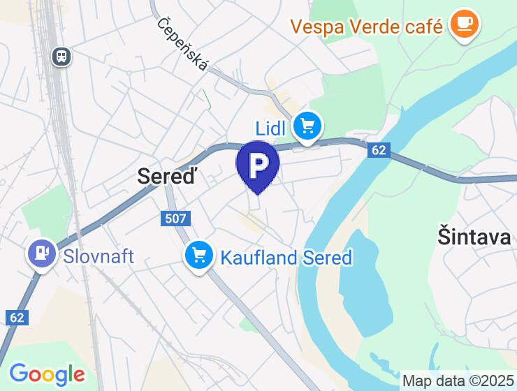 Prenájom garáže s elektrinou na Mlynárskej ulici v Seredi