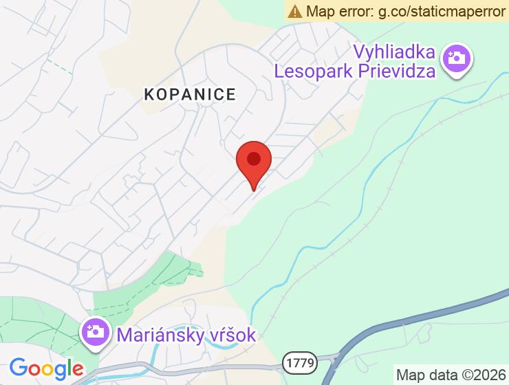 Prenájom garáže s elektrinou na ul. Nad terasami v Prievidzi