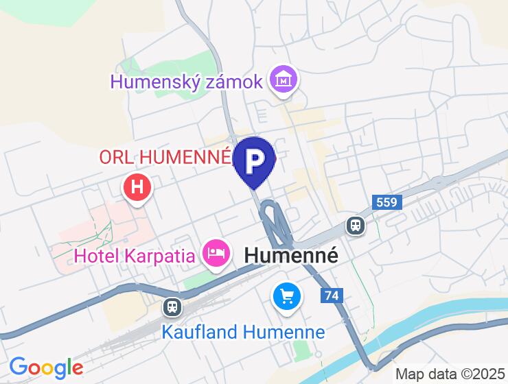 Prenájom garáže s elektrinou v Humennom na ul. Štefánikovej