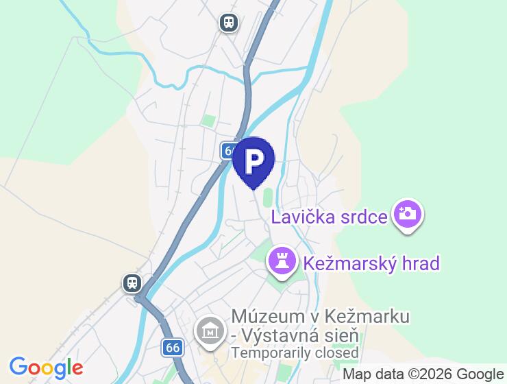 Prenájom garáže s elektrinou v Kežmarku