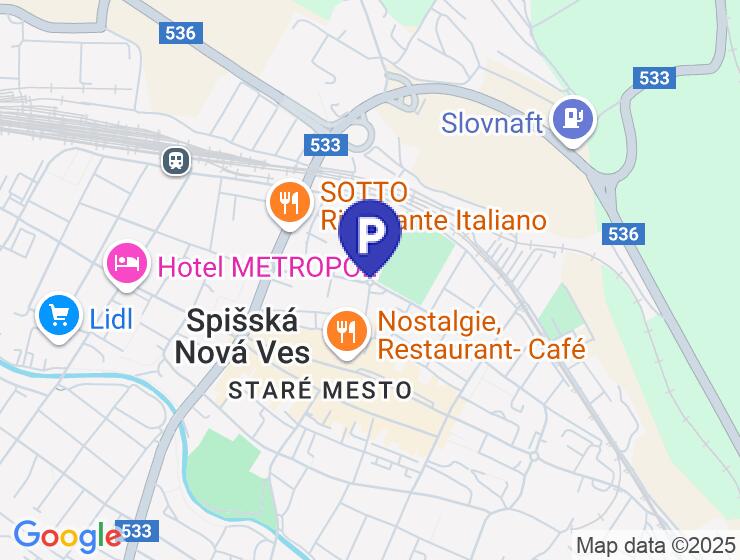 Prenájom garáže s jamou v Spišskej Novej Vsi