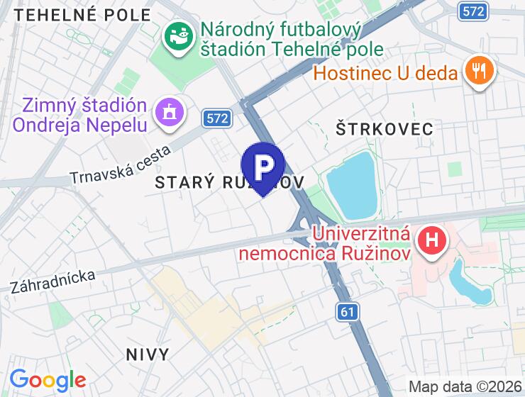 Prenájom garáže s vybavením v Ružinove