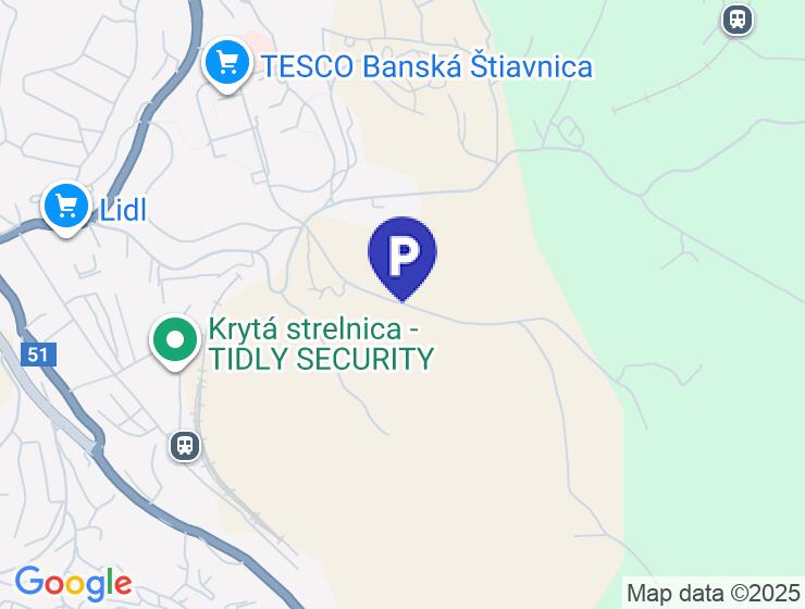 Prenájom garáže v Banskej Štiavnici na Drieňovej ulici