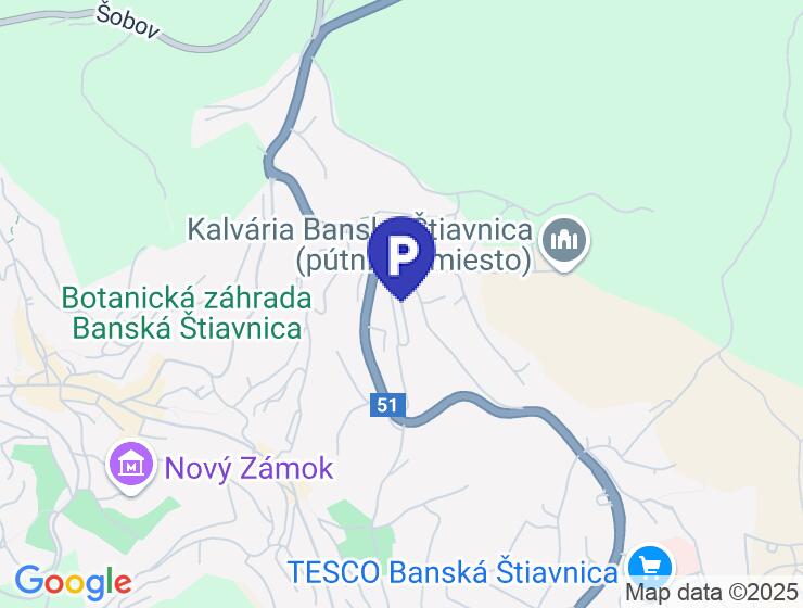 Prenájom garáže v Banskej Štiavnici na ul. P.O.H.