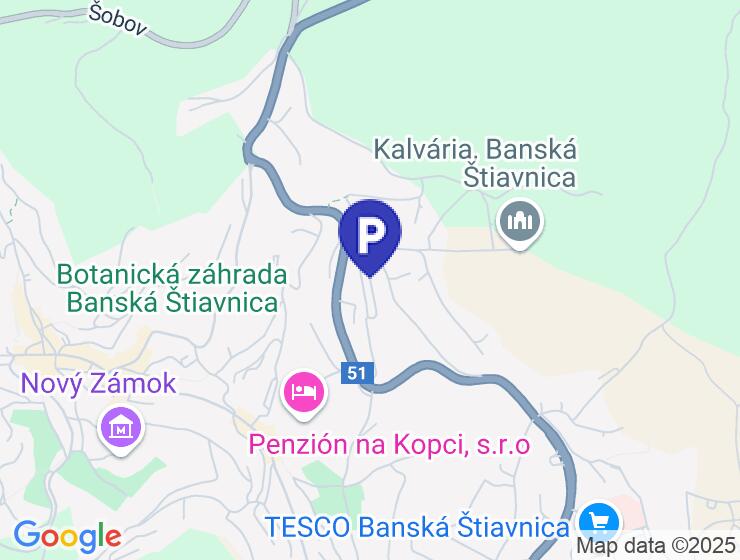 Prenájom garáže v Banskej Štiavnici na ul. P.O.H.