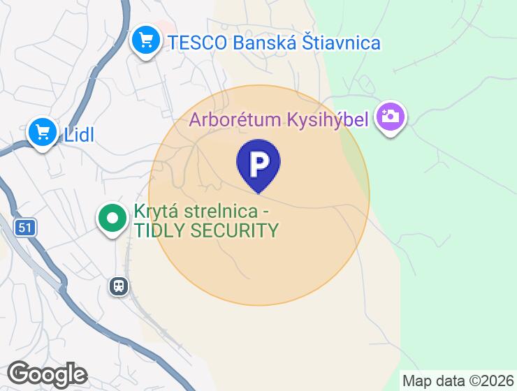 Prenájom garáže v Banskej Štiavnici s elektrinou