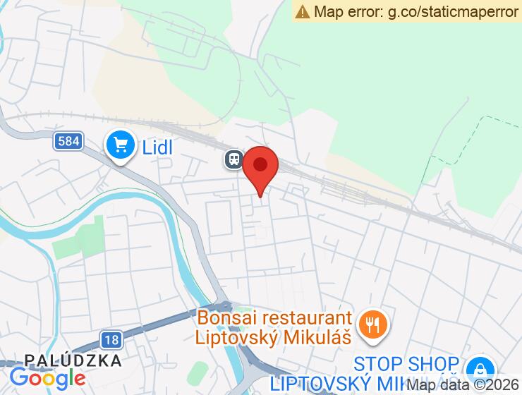 Prenájom garáže v centre Liptovského Mikuláša