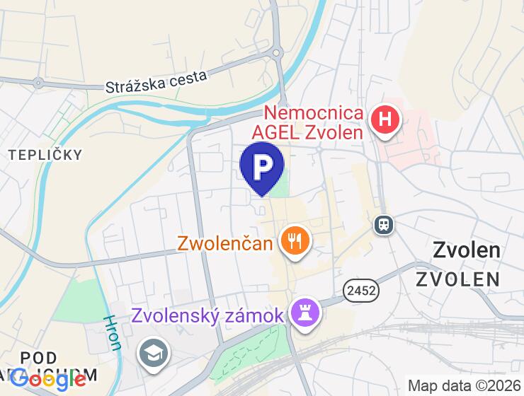 Prenájom garáže v centre mesta Kozačeka-V.P.Totha