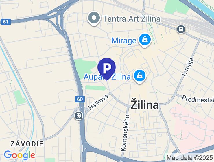 Prenájom garáže v centre mesta na Veľkej okružnej