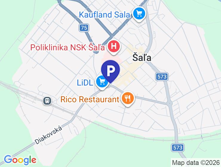 Prenájom garáže v centre Šale na Hlavnej ulici
