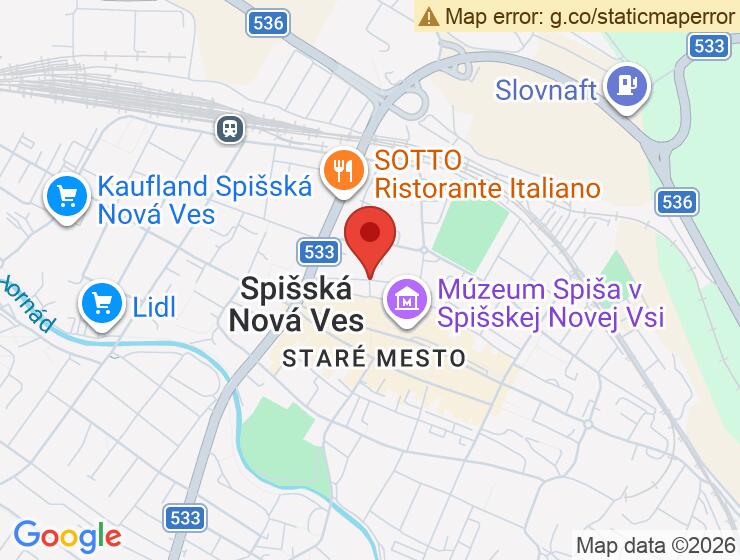 Prenájom garáže v centre Spišskej Novej Vsi