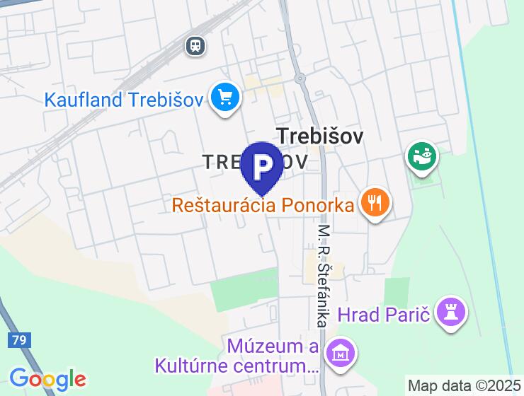 Prenájom garáže v centre Trebišova