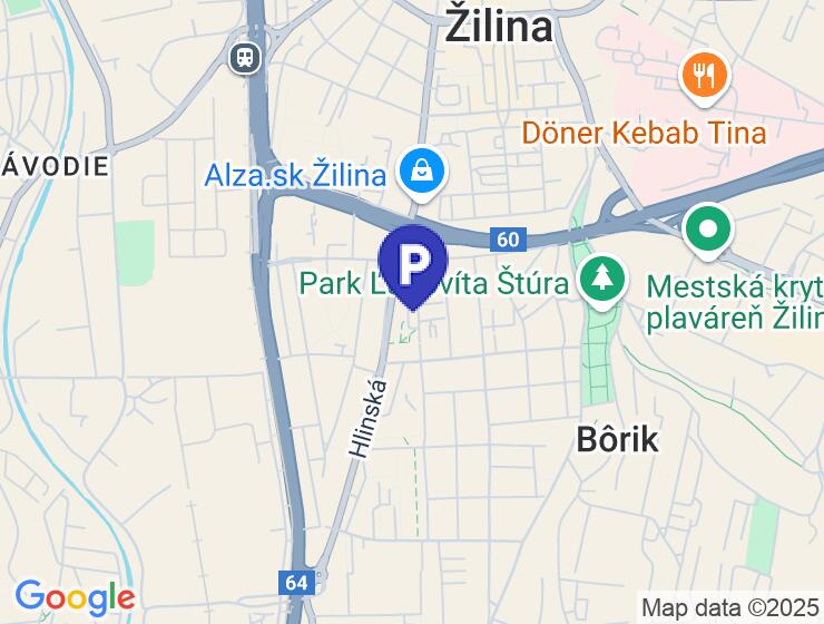 Prenájom garáže v centre Žiliny