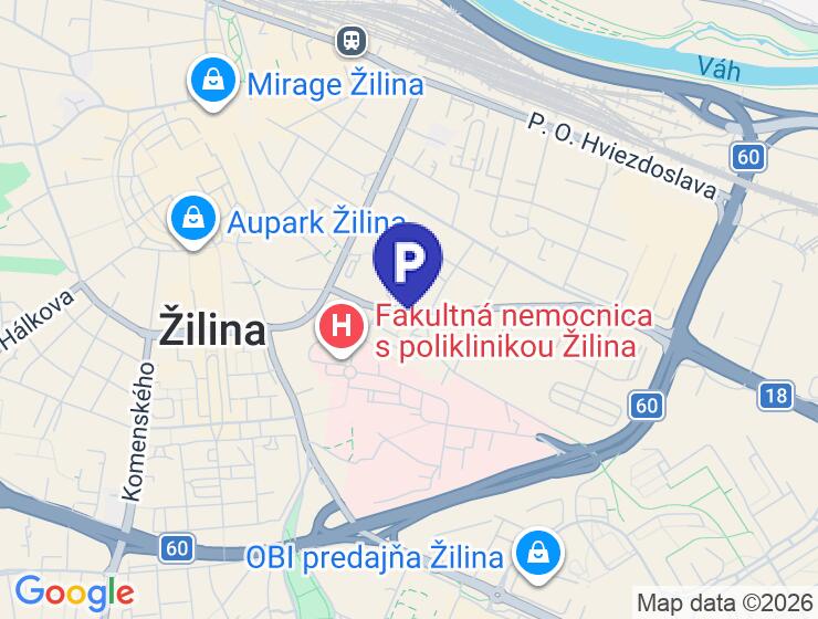 Prenájom garáže v centre Žiliny