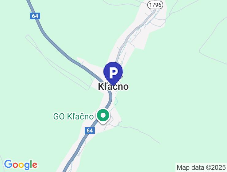 Prenájom garáže v Klačne s elektrickou bránou