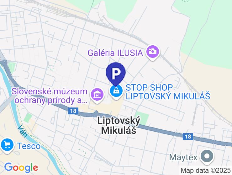 Prenájom garáže v Liptovskom Mikuláši