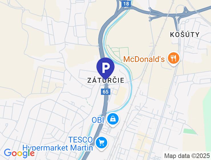 Prenájom garáže v Martine - Záturčie pri pumpe OMV