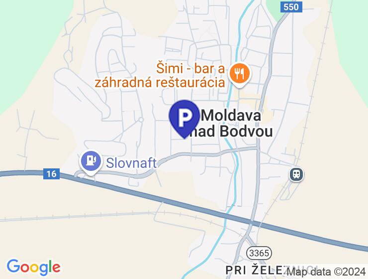 Prenájom garáže v Moldave nad Bodvou