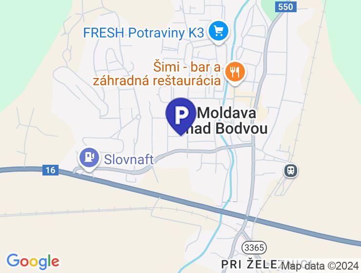 Prenájom garáže v Moldave nad Bodvou