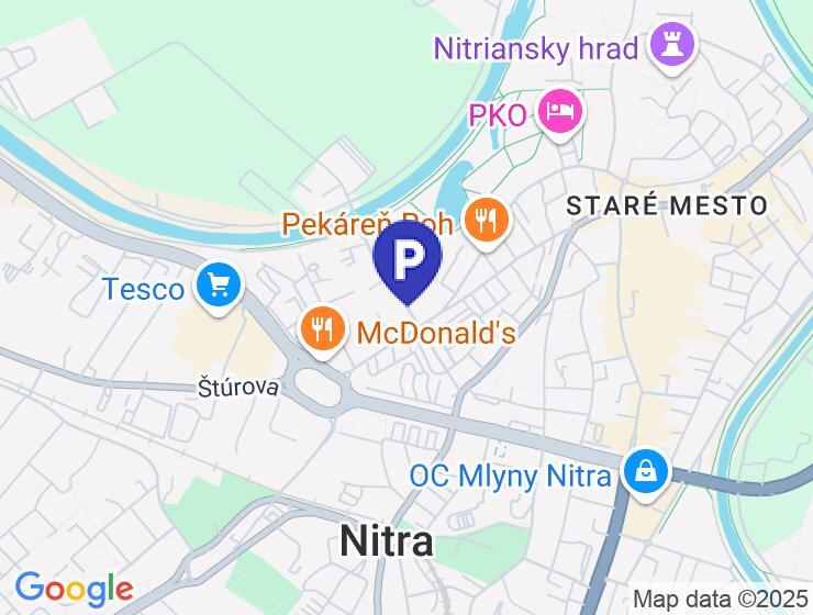 Prenájom garáže v Nitre