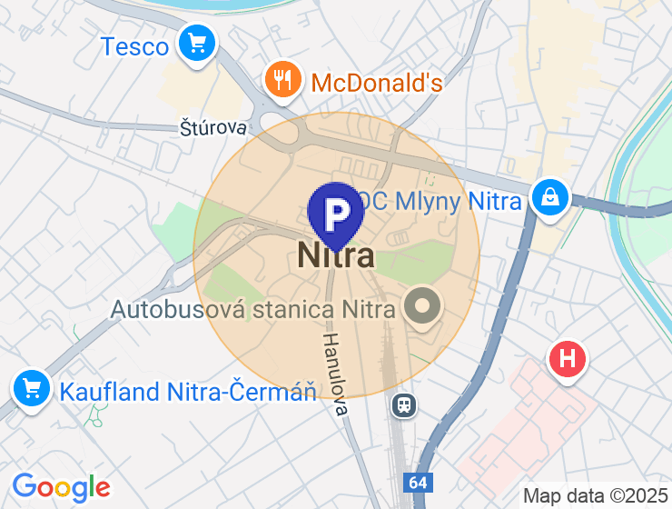 Prenájom garáže v Nitre