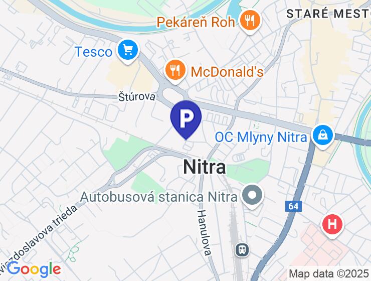 Prenájom garáže v Nitre