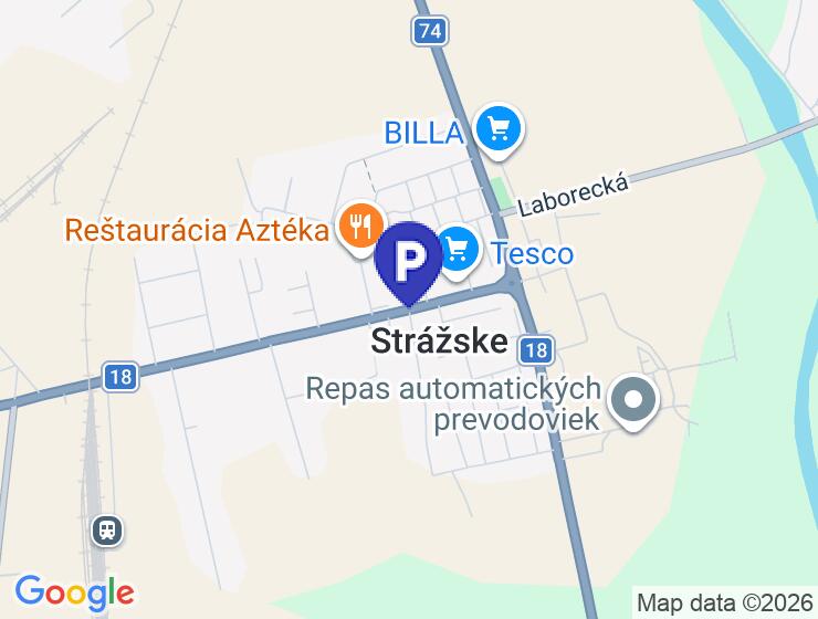 Prenájom garáže v novej stavbe v Strážskom