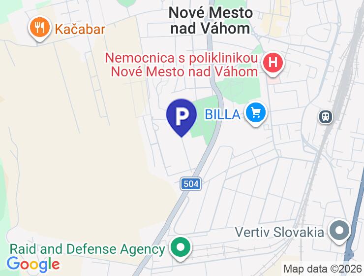 Prenájom garáže v Novom Meste nad Váhom