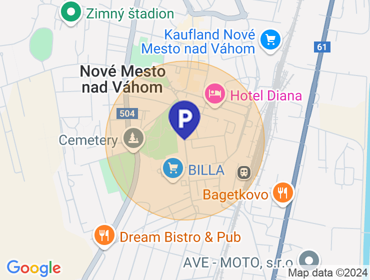 Prenájom garáže v Novom Meste nad Váhom