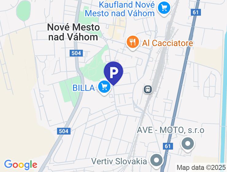 Prenájom garáže v Novom Meste n/V - ul. Kpt. Nálepku, 20m2, elektrina