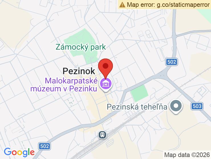Prenájom garáže v Pezinku na Záhradnej ulici