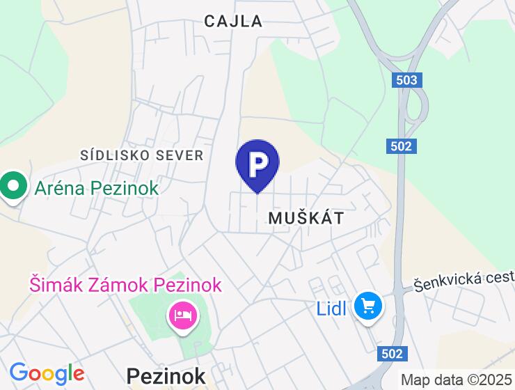 Prenájom garáže v Pezinku
