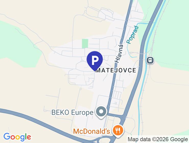 Prenájom garáže v Poprade, Matejovce - Allendeho sídlisko
