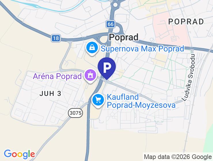 Prenájom garáže v Poprade na sídlisku Juh