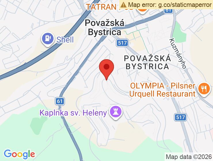 Prenájom garáže v Považskej Bystrici na sídlisku Rozkvet