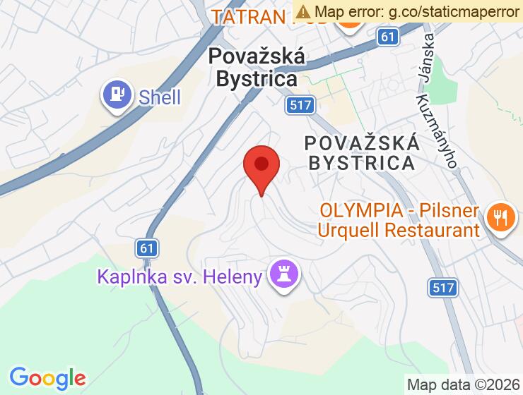 Prenájom garáže v Považskej Bystrici – Sídlisko Rozkvet