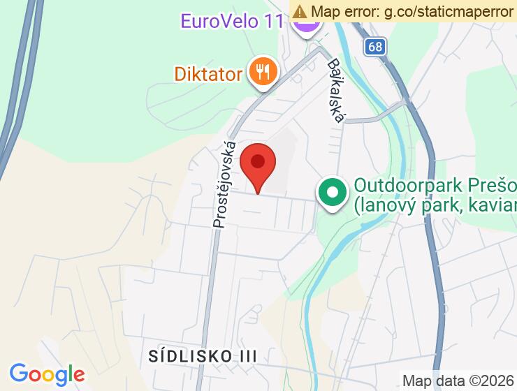 Prenájom garáže v Prešove na Prostejovskej ulici