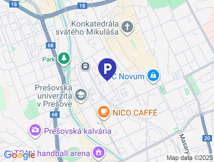 Prenájom garáže v Prešove na Tarasa Ševčenka