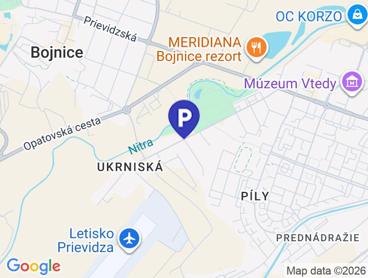 Prenájom garáže v Prievidzi na Riečnej ulici