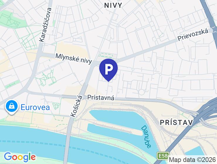 Prenájom garáže v Ružinove - Nivy, ul. Sukennická