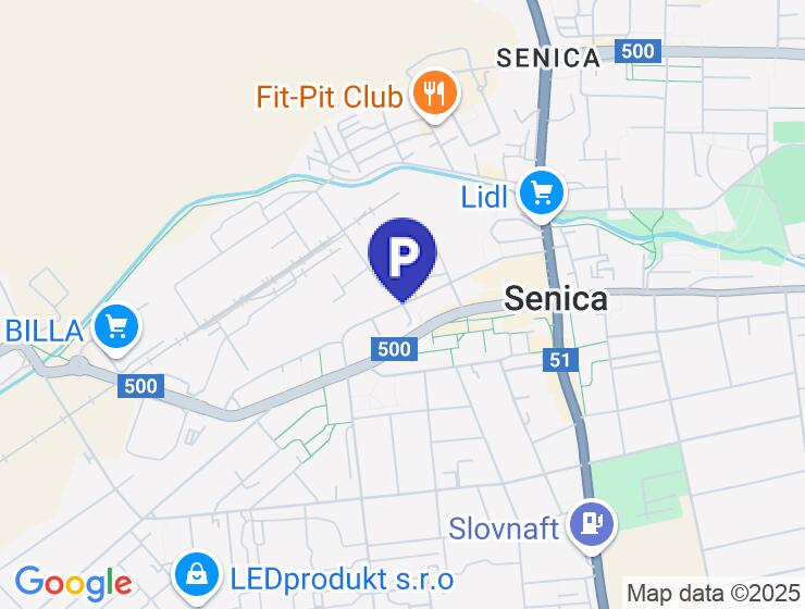 Prenájom garáže v Senici - Továrenská ulica